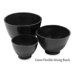 Green Flexible Mixing Bowl, Extra-Large, - 5.25" OD Top