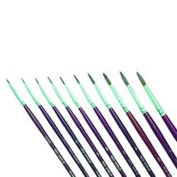 No. 4, Red Sable Brush