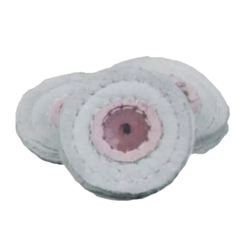 2" Diameter, 10 Ply Chamois Buff