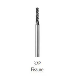 Fissure (32P) Dual Cut Regular HP Carbide Bur