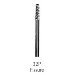 Fissure (32P) Diamond Cut Coarse HP Carbide Bur