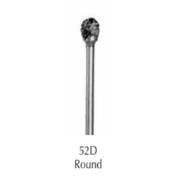 Round (52D) Diamond Cut Fine HP Carbide Bur