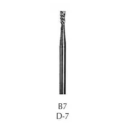B7, (D-7) Diamond Cut Regular HP Carbide Bur