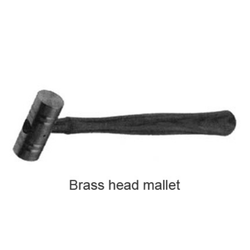 Brass/ Nylon, 5 1/2 Oz. Mallet