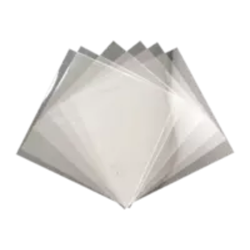 Pkg. of 25, .080" x 5"x5" Tray Material, Clear