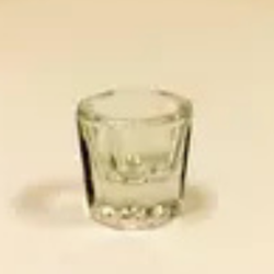 Clear, Dappen Glass, Pkg. of 12