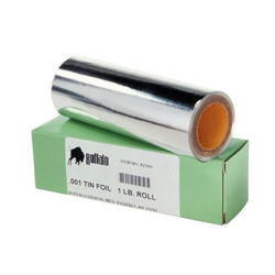 .002" Thick x 6" Wide Roll of Tin Foil, 1 Lb. Pkg.