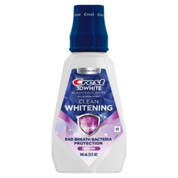 Crest 3D White Glamorous White Mouthwash, Fresh Mint, 946 mL (32 fl. oz.), 4/Case