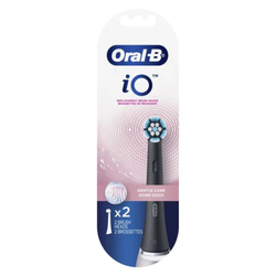 Oral-B iO Gentle Care Brush Head Refill, Black, 12/Case
