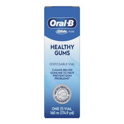 Oral-B Glide Healthy Gums In-Office Floss, Unflavored, 160 M, 1/Box