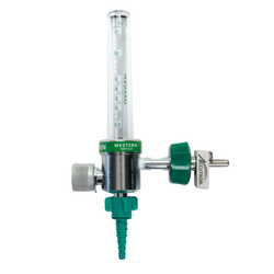 O2 Flowmeter, Universal MQC And O2 Barb