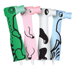 Children's Disposable Prophy Angles, Soft Cup, Assorted, 100/Box