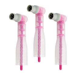 Deluxe Disposable Prophy Angles, Soft, Gray Cup, 100/Pkg