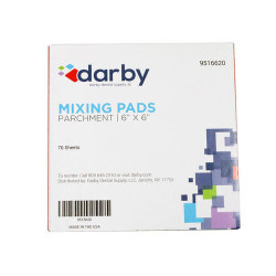 Mixing Pads, 6" x 6", 70 Sheets, Parchment