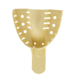 Disposable Impression Trays, Perforated Full, 1, 12/Pkg, Large Upper