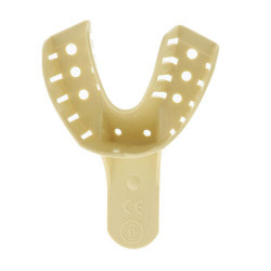 Disposable Impression Trays, Perforated Full, 6, 12/Pkg, Small Lower