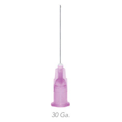 Endo Irrigation Needle Tips Side Port, Needle Tip, 30 Gauge, 100/Box, Purple