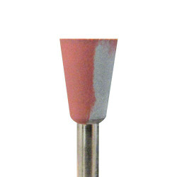 3 Step Zirconia Finish and Polish System, Cup 6.0, 6/Box, Medium, RA Shank