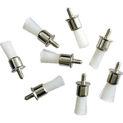 Non-Latex Polishing Brushes, Screw, 144/Pkg, Misc.