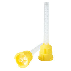 HP Mixing Tips, I.O. Tips and Gun, Mixing Tips, 4.2 mm, 48/Pkg, Yellow, DPD-250
