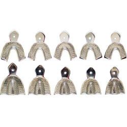 Stainless Steel Impression Trays, Perforated, U5, Misc.