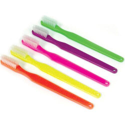 Orthodontic Toothbrushes, Soft, 72/Pkg., Misc.