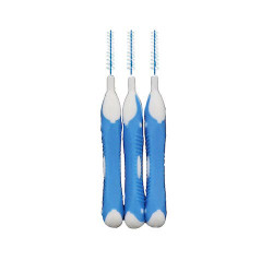 Interproximal Brushes, Brush Cylinder, Blue, 72/Box