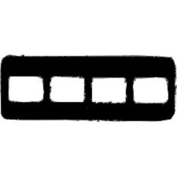 Cardboard X-Ray Mounts, 4H  #2, 100/Pkg., 4H