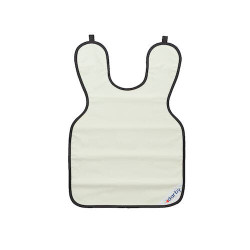 Adult Style 20 X-Ray Aprons, 0.3 mm Vinyl, 23.5" x 27.5", Beige