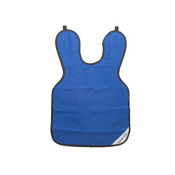 Adult Style 20 X-Ray Aprons, 0.3 mm Vinyl, 23.5" x 27.5", Blue