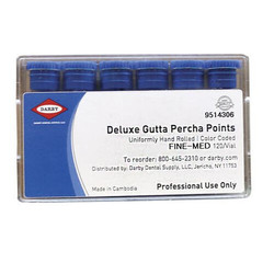 Gutta Percha Points Accessory Size, , Medium Fine, 100/Box, Compartment