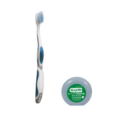 GUM Summit+ Toothbrush/Floss Adult Pt Bundle 144/Kit