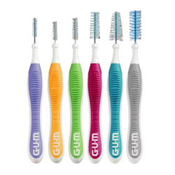 GUM Go-Betweens Proxabrush Interdental Brush Variety Refill 36/Bx