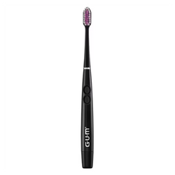 GUM Sonic Battery Power Toothbrush Black 12/Pk