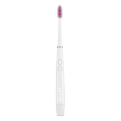GUM Sonic Battery Power Toothbrush White 12/Pk