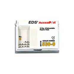 Size 0 Stainless Steel AccessPost Refill Pack of 10