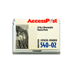 EDS' Accesspost Stainless Steel Economy Refill Kit-Blue/Size 2