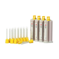 Imprint II Quick Step Garant - Light Body (Orange) Vinyl Polysiloxane, Cartridge Refill: 4 - 50 mL Cartridges and 20 Yellow Garant Mixing Tips. #9578 - exp. 03/27