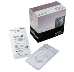 HeliCote Collagen Wound Dressing 0.75 x 1.5" 1.9 cm 3.8 10/Box U(Miltex-62-201) - exp. 05/2026