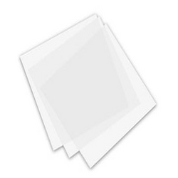 EVA Flexible tray material, 0.040" 5x5"