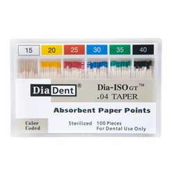 Special Tapered Paper Points DIA-ISOGT .04   #15 (Diadent - 210-S603) - exp. 08/2026