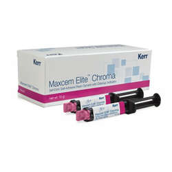 Maxcem Elite Chroma Refill Syringe White 2x5ml (Kerr - 36301) - exp. 08/2026