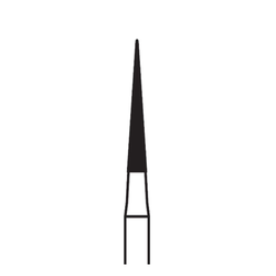 Robot Carbide CTF-FG Finishing Burs, FG, 3/Pack, 8 Blade, # 135, 1.4 mm Diameter, 9.0 mm Length