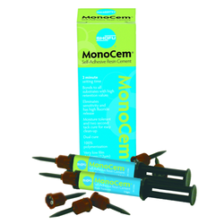 MonoCem Self-Adhesive Resin Cement, MonoCem Self-Adhesive Resin Cement, Bleach White Kit