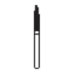 NeoDiamond Diamond Bur Friction Grip Fine 1512.8F, 25/Pack