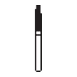 NeoDiamond Diamond Bur Friction Grip Short Shank Medium 1716.6MS, 25/Pack