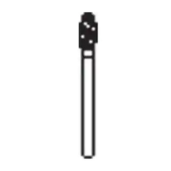 NeoDiamond Diamond Bur Friction Grip Coarse Spiral Football 8923C, 25/Pack