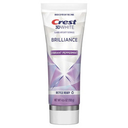 Crest 3D White Brilliance Toothpaste Peppermint 4.6oz 24/Cs - Overstock