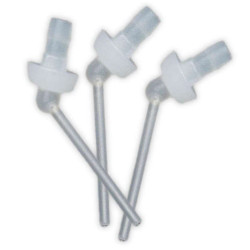 Intraoral Mixing Tips Clear Thin Opening For Core Build-Up 50/Pack