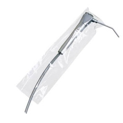 Air Water Syringe Sleeves Clear 2-1/2" x 10" With Opening 500/Box